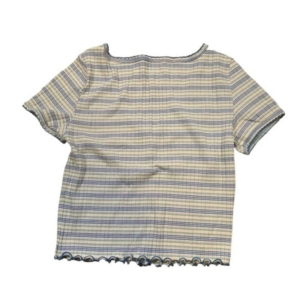 American‎ Eagle Crop Top Striped 90s Style Y2K Size XS - Picture 2 of 6